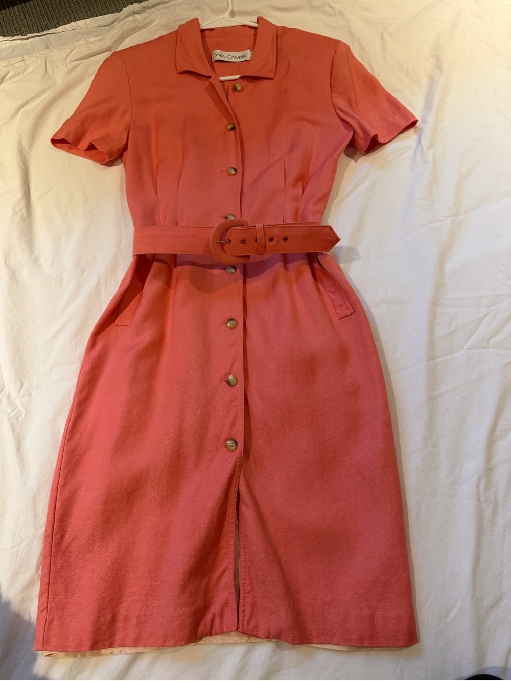 Sara Campbell Vintage Midi Dress - Size 4